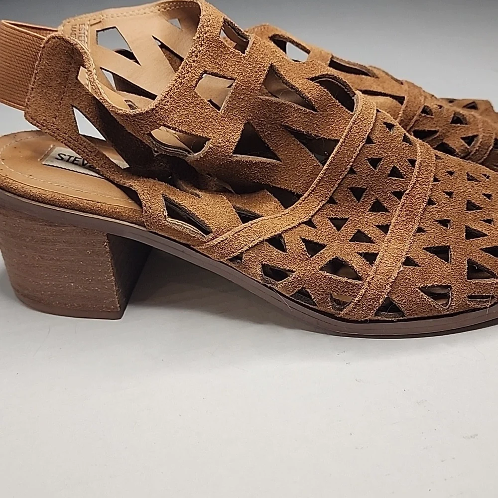 Steve Madden Brown Suede Women's Sandals